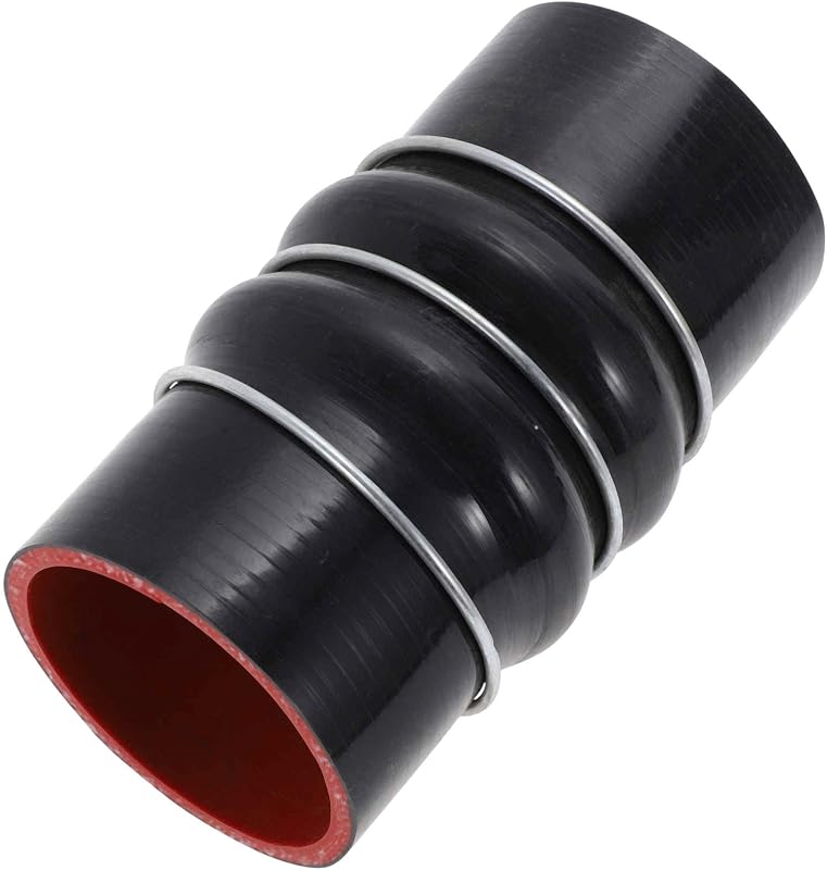 Mangueira Hump de Silicone ACROPIX 69 mm para Intercooler e Admissão – 152 mm, 4 Camadas, Preta