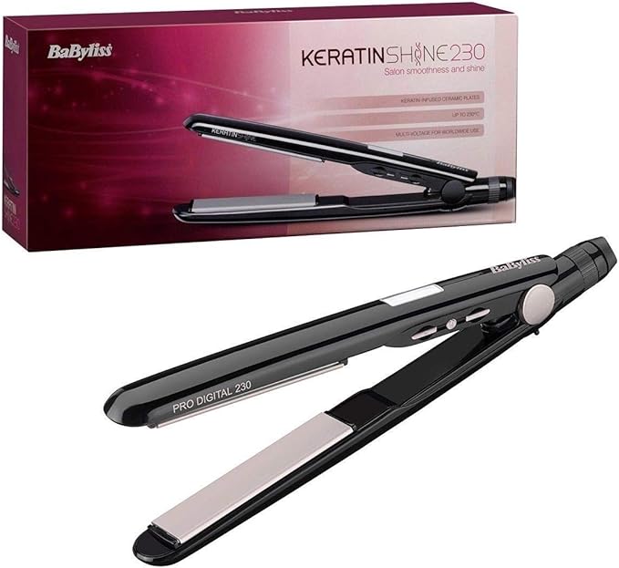 Babyliss 2515ksu keratin shine hair straightener Clearance