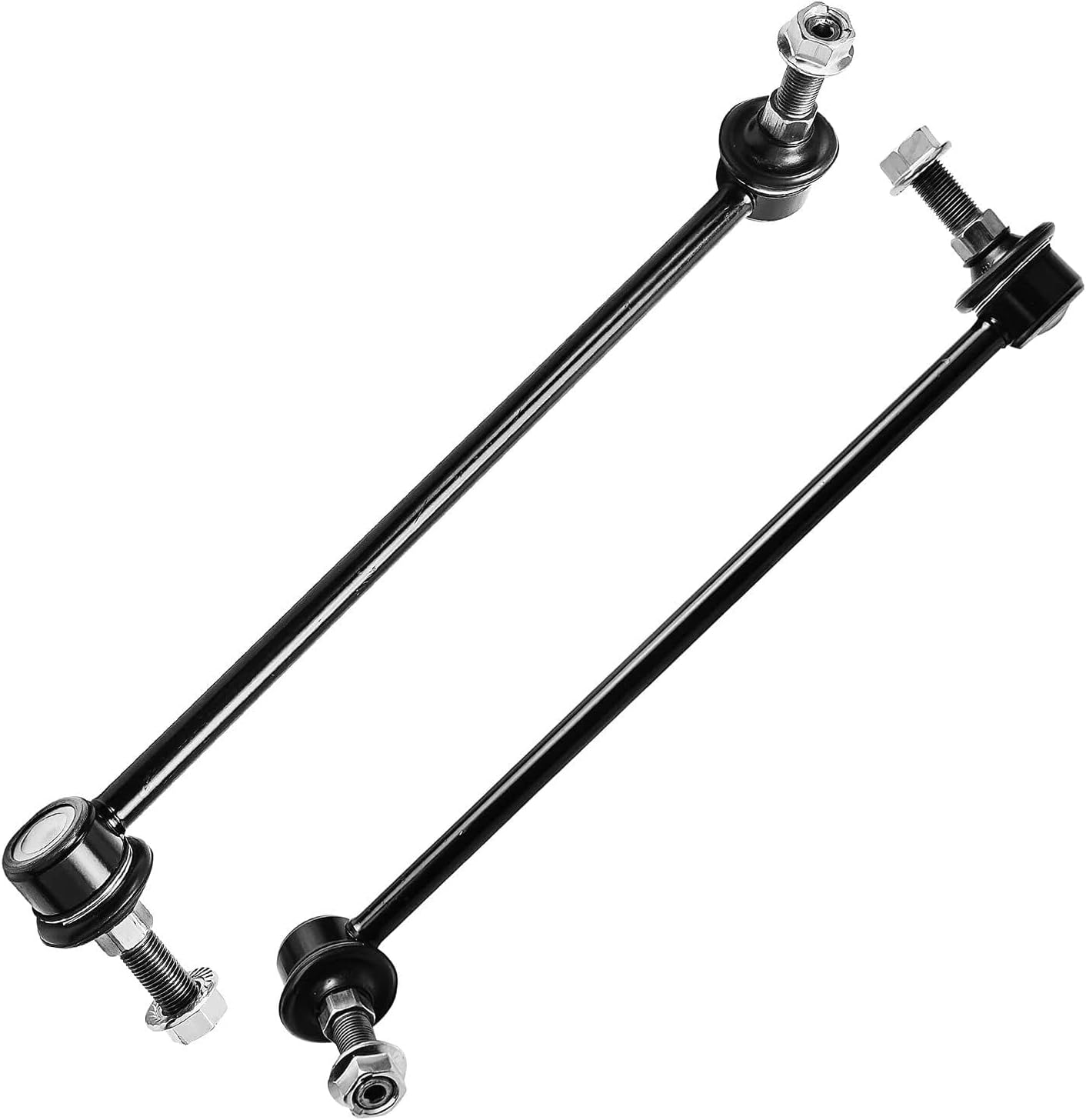 Detroit Axle - Front Tie Rods Sway Bars Kit for 2005 2006 2007 Nissan Murano 4 Inner & Outer Tie Rods 2 Sway Bar Links 2 Boots Replacement