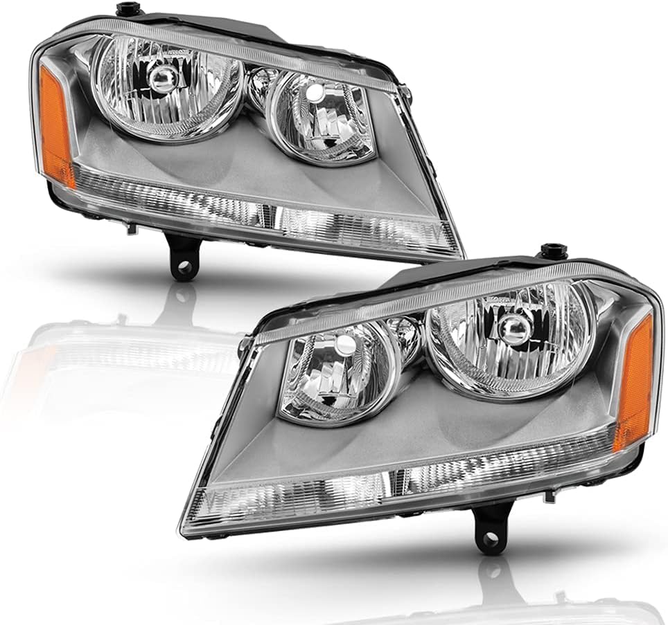 For Dodge Avenger Headlight Assembly 20082014 Pair Driver