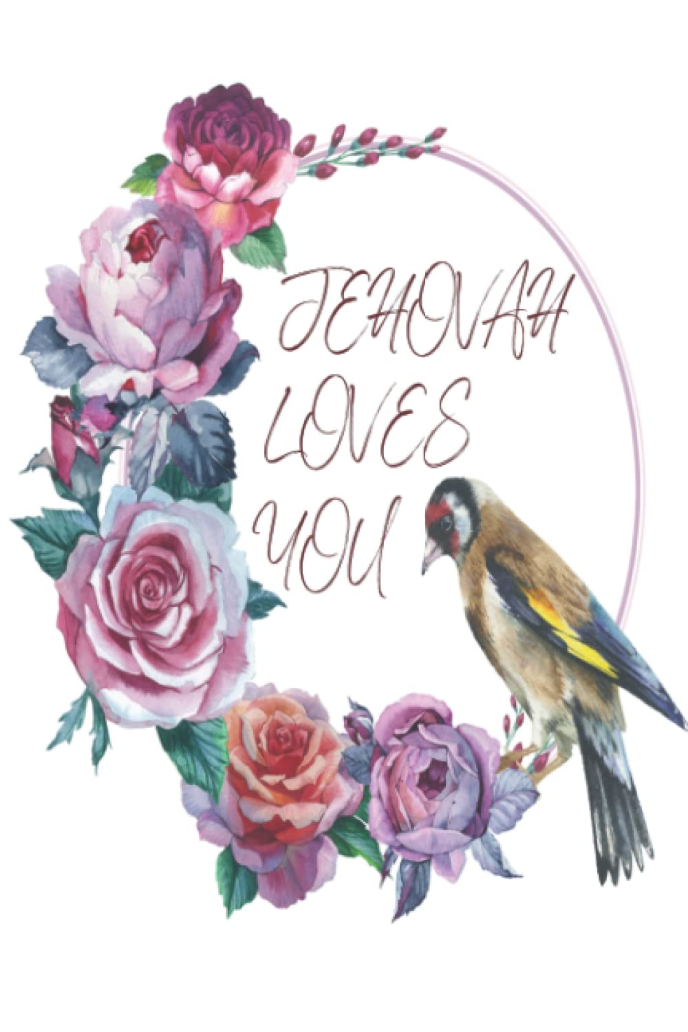 Jehovah Loves You Letter Writing Notebook: Lined Notebook for Jehovah's Witnesses: 120 Pages