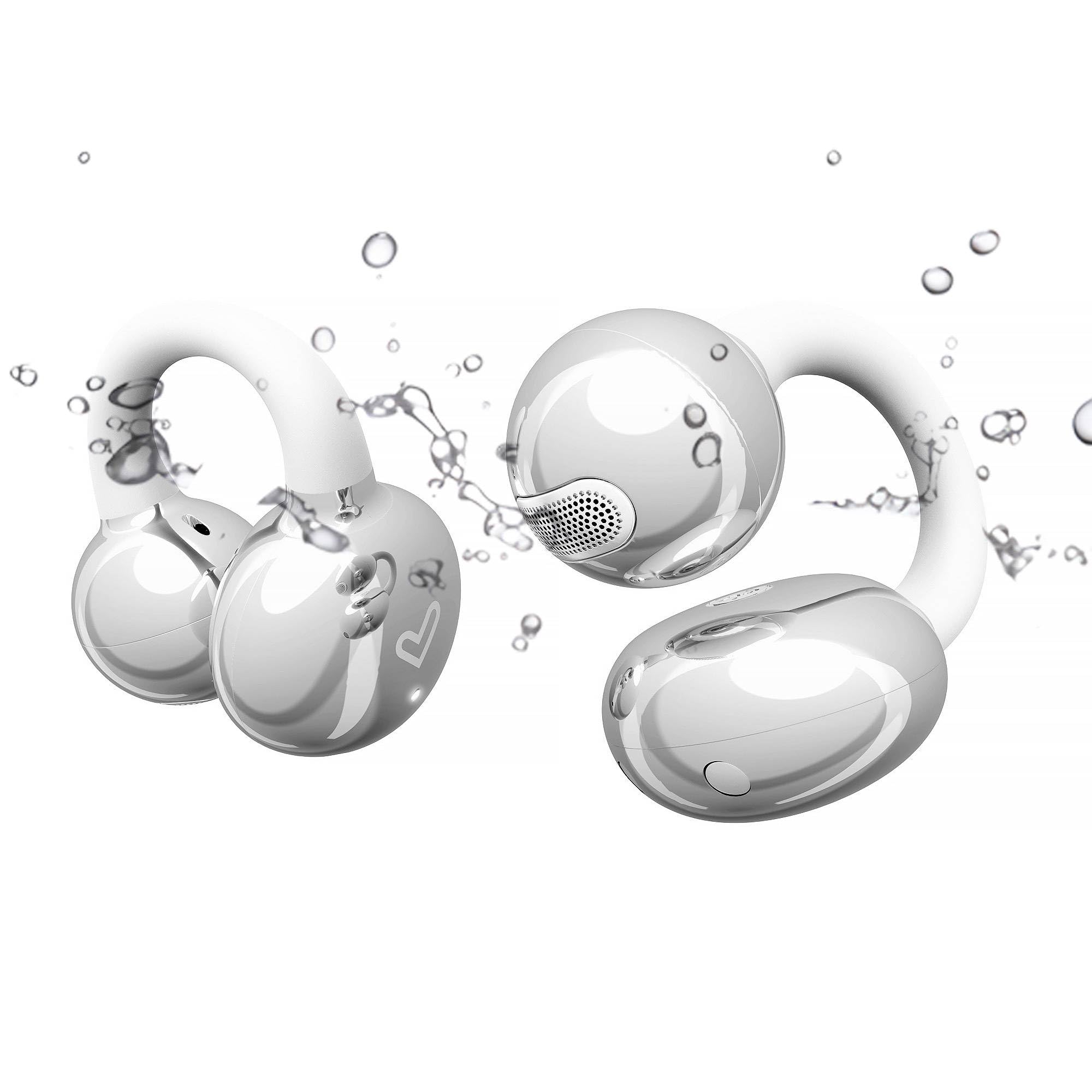 Energy Sistem ChicPods Auriculares Inalambricos Bluetooth Premium Insonorizados Open Sound 23H Bateria ENC Cascos con Cancelacion Ruido en Llamadas IPX4 Resistentes al Agua True Wireless Blanco
