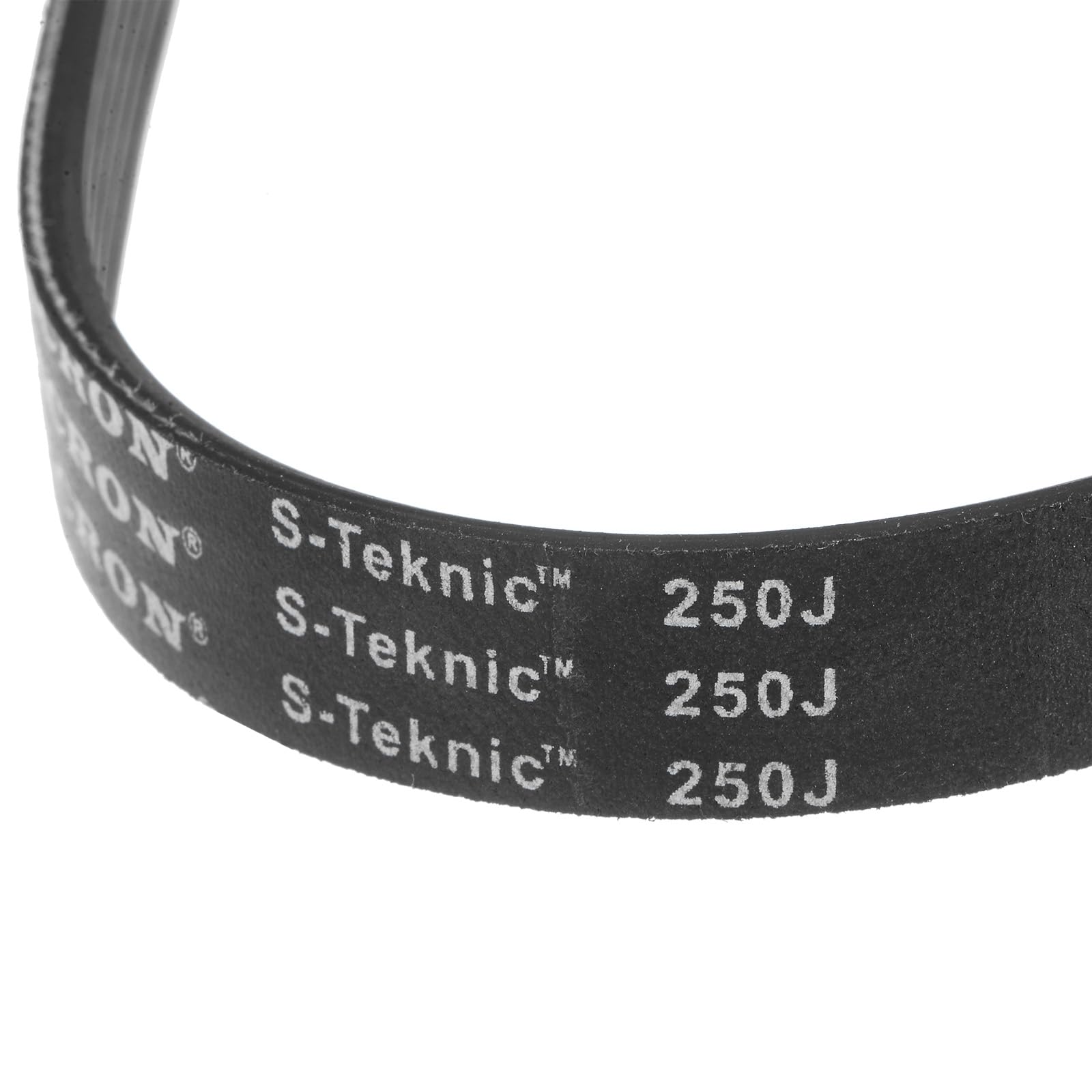 QUARKZMAN 250J6 Courroies en caoutchouc Poly V, 6 nervures PJ Courroie striée en V de 635 mm longueur x 14 mm largeur x 3,5 mm épaisseur, Courroie de transmission industrielle, 3 Pcs