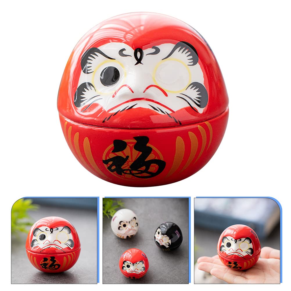 Amazon.com: LUOZZY Daruma Doll for Wishing Good Luck Ornament