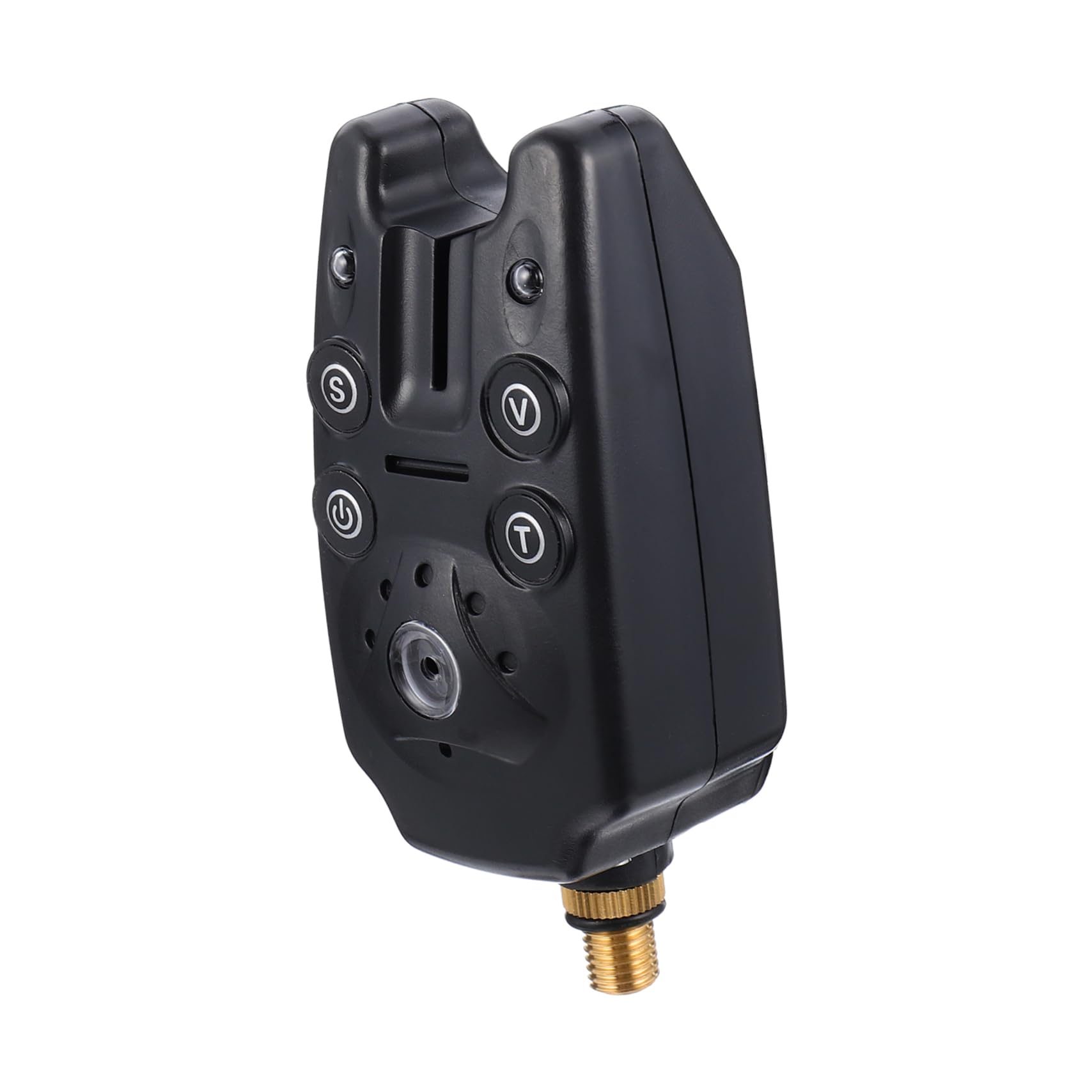 Happyyami Fishing Bite Alarm Indicator Water Resistant Electronic Fishing Alert for Rods LED Notification Loud Sound