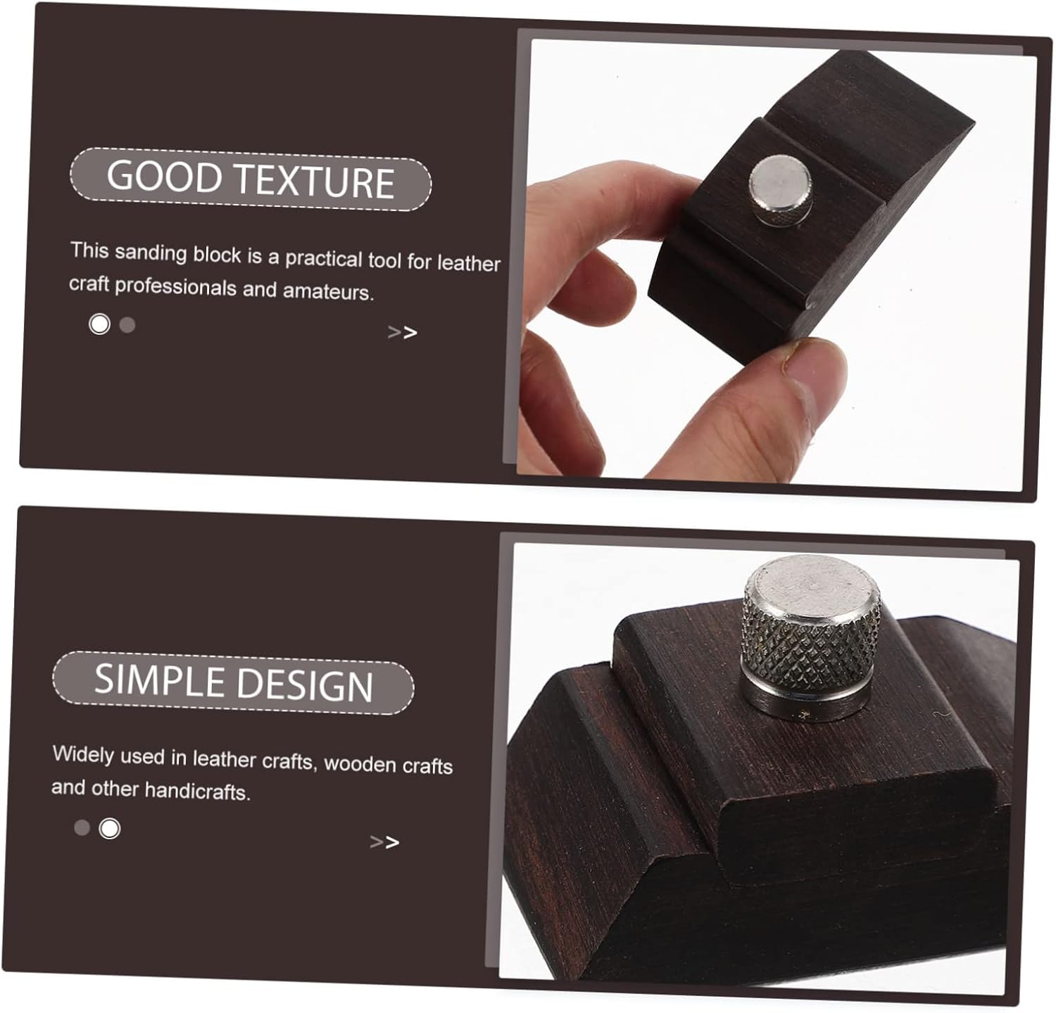 Angoily 5pcs Sanding Block Tool for Woodworking and Crafts Compact Manual Sanding Block for Drywall and Projects Easy to Use Removable Sandpaper