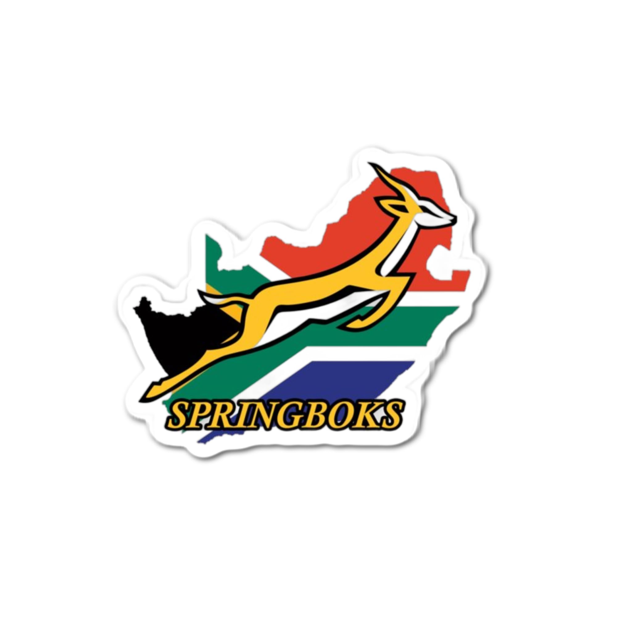 Springboks Rugby Sports Sticker