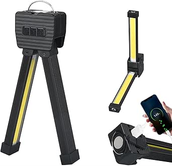 IKALULA Posing Lampe Für Gym - LED Fitness Lampe Mit 7 Stufen Dimmung & Magnet