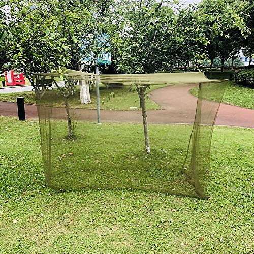 KKmoon Rede de barraca de acampamento 200x90x180cm Rede externa para acampamento e caminhada mochila