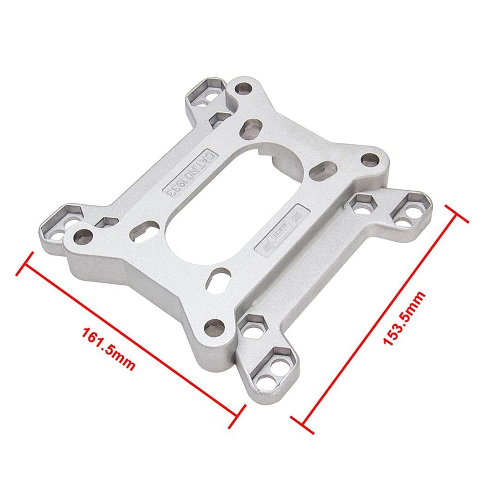 Carburetor Adapter Square Plate Spread Bore AFB Carter 4BBL TO - Foto 12