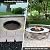 Stanbroil Outdoor Fire Pit Ring 36 Inch Outer/30 Inch Inner Diameter, 2mm Thickness Steel Round Wood Burning Firepit for Outside, DIY Fire Ring Liner Insert for Above or In-Ground Backyard Bonfire