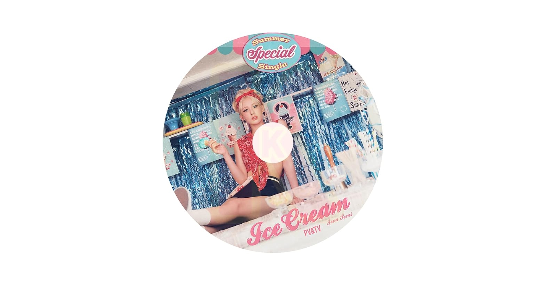 Amazon.co.jp: K-POP DVD Jeon Somi 2024 PV&TV - Ice Cream