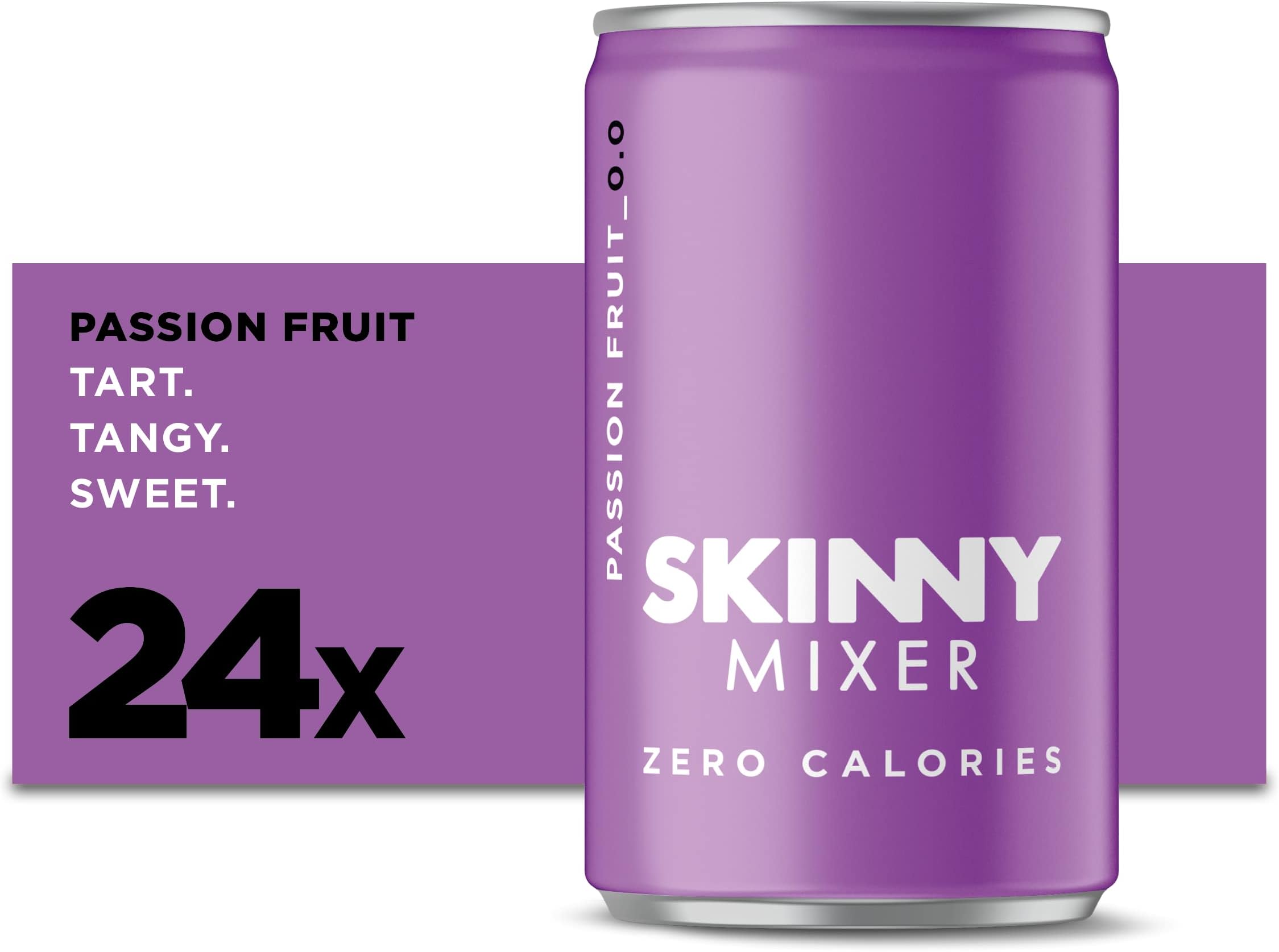 Skinny Mixer Passion Fruit 24 x 150ml cans (3 packs of 8 cans)