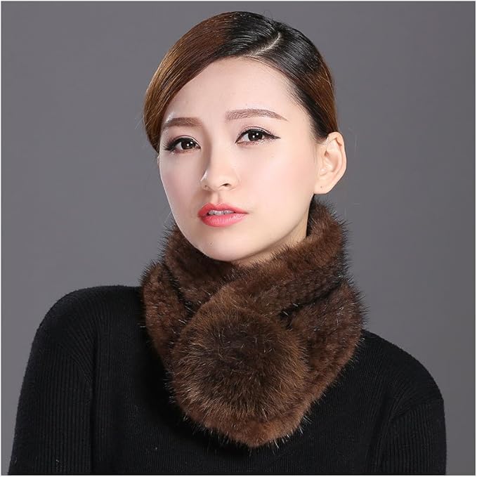 Amazon | [マホーム] ミンクファー マフラー 女性用 レデイース 結婚式
