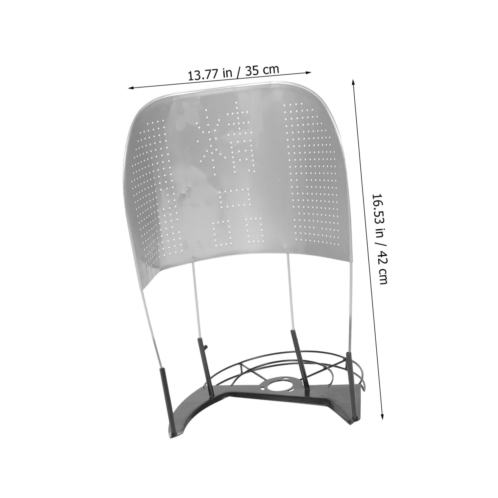 BESPORTBLE Accessorio per Mietitrice del Riso in Acciaio Inox, Telaio di Supporto Tosaerba da Esterno per Raccolta, Forniture per Mietitrici Adatto a Uso Agricolo e Giardinaggio