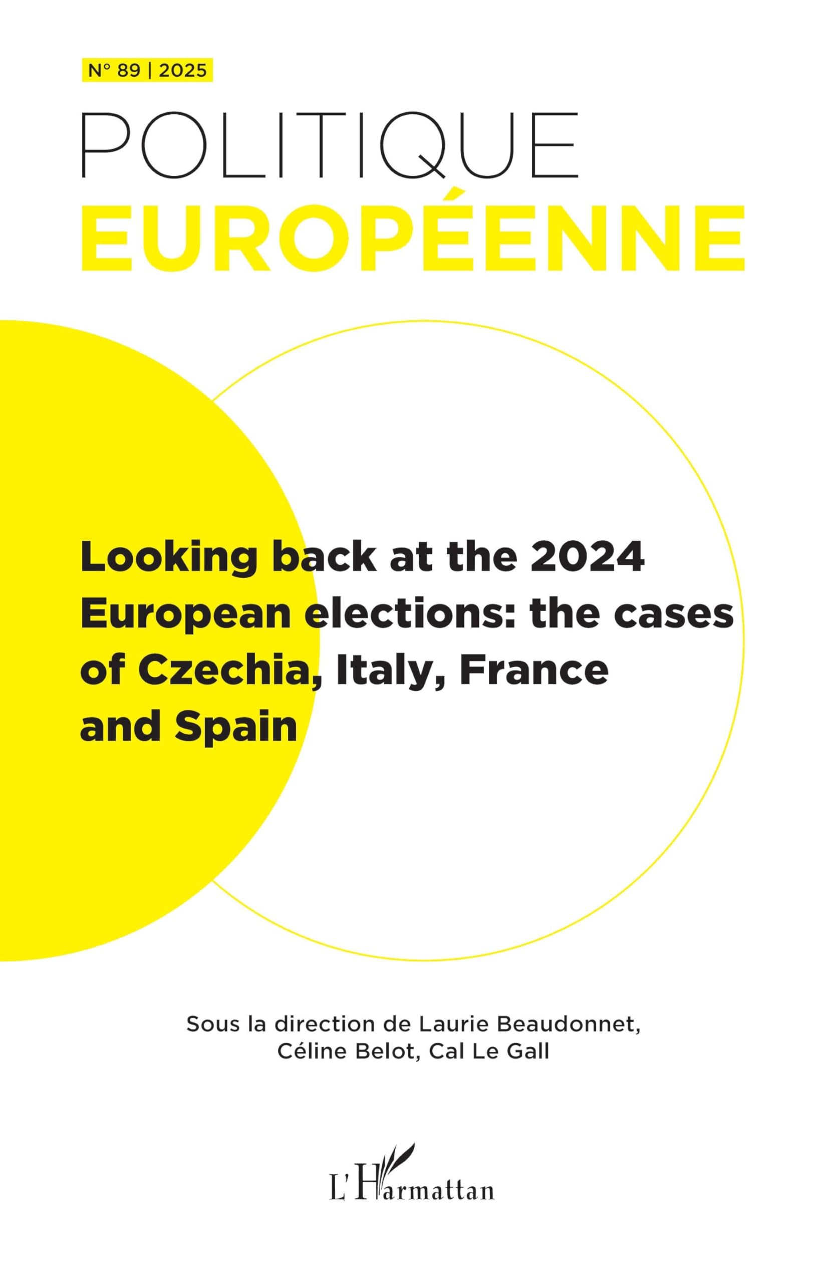Looking back at the 2024 European elections: the cases of Czechia, Italy, France and Spain: 89