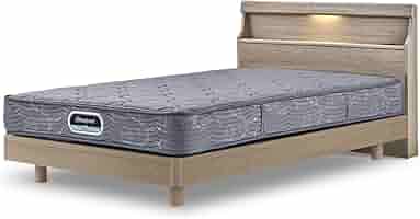 シモンズ　ダブルベッド　マットレス　フレーム付　SIMMONS 最高級 SIMMONS シモンズ ベッド イクラス フラット シングル