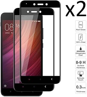 iGlobalmarket [2 Unidades Protector de Pantalla 3D Xiaomi Redmi Note 4X, Cristal Templado, sin Burbujas, Alta Definicion, 9H Dureza, Resistente a Ara?azos