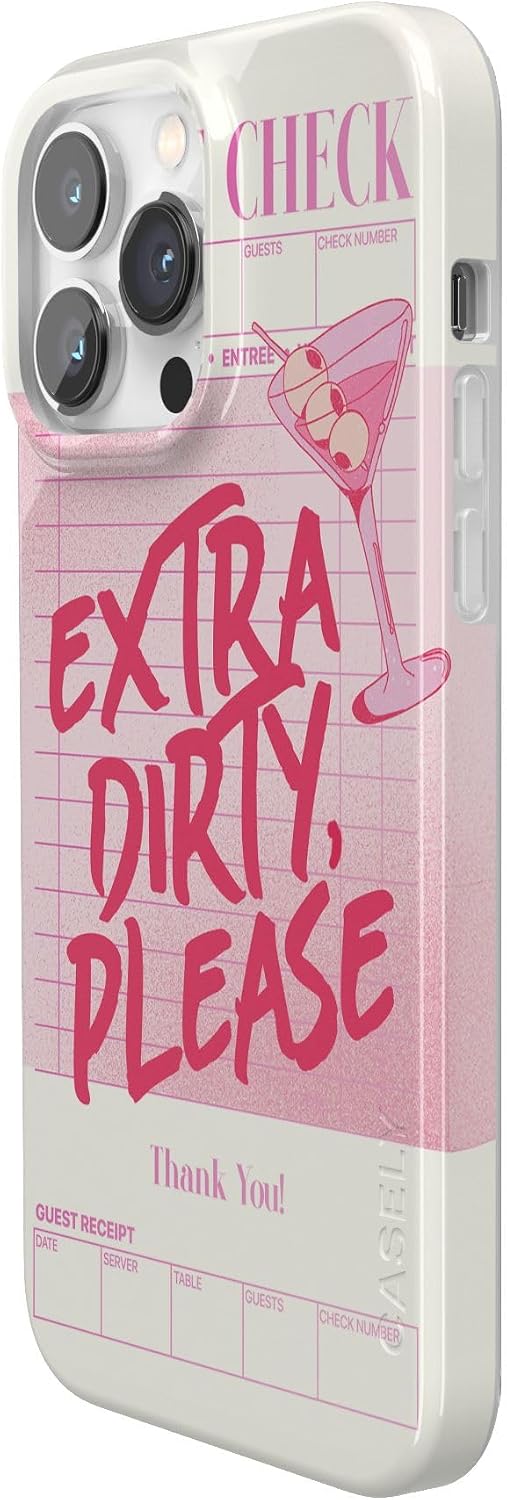 Casely iPhone 14 Pro Case | Extra Dirty Please | Fun on Weekdays | Compatible with MagSafe | Classic Ultra Thin Design
