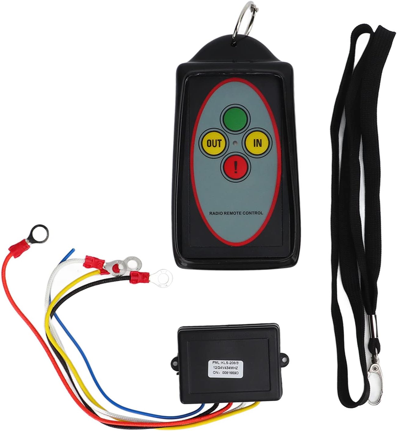 Winch Remote Control Kit for Truck ATV SUV 12/24V Switch