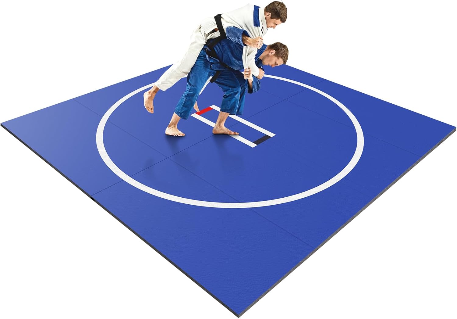 X Jiu Jitsu Wrestle Mats Wear Resist Gymnastics Training Mat Anti-Slip Multi-Functional Training Blankets for Grappling Martial Art Boxing Judo
