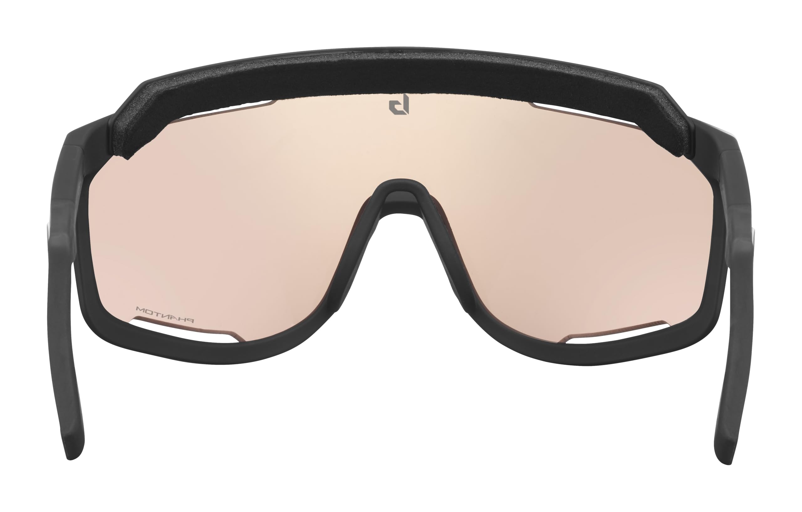 Bollé - CHRONOSHIELD, Black Matte, Phantom Brown Red Photochromic, Large, Unisex, Adult
