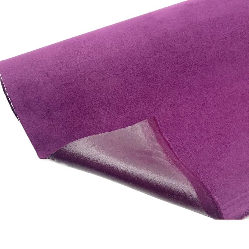 Tissus Ciel de Toit Voiture pour Réparation de Plafonnier et Rembourrage Daim Violet