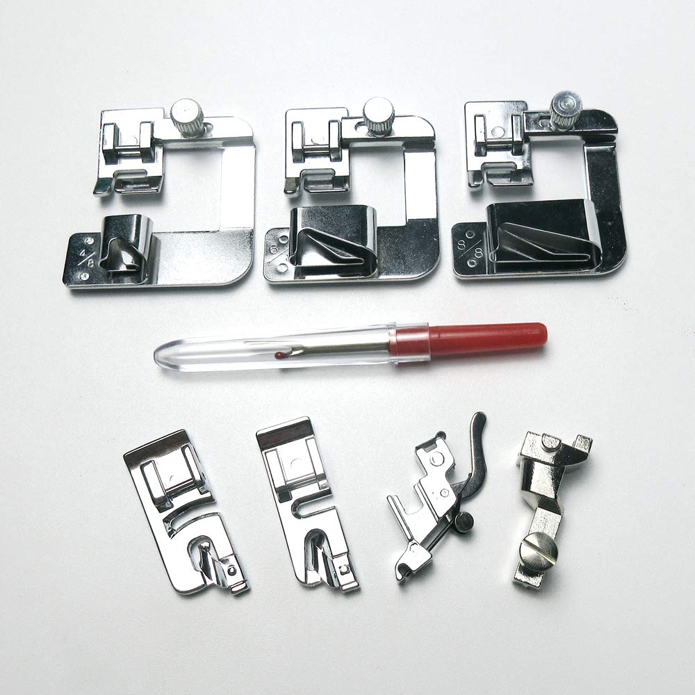 Evernice 5 Hemmer Feet Adapter Holder For Bernina Activa Aurora Virtuosa Artista