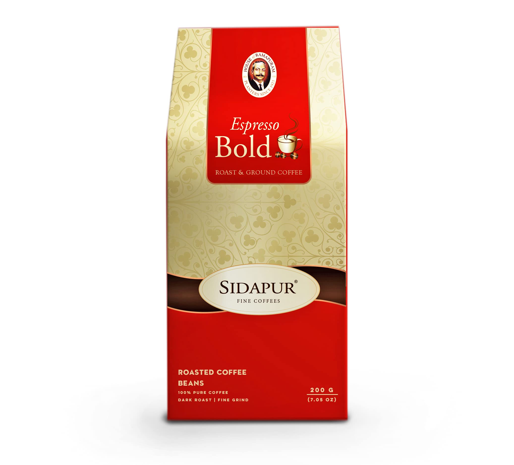 Sidapur - Espresso Bold - Roasted Whole bean - 200gms - Dark Roast - for Espresso Machines (B07K4Q7YKW) Amazon Price History, Amazon Price Tracker