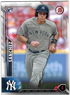 2016 Bowman Gary Sanchez Rookie Card - New York Yankees RC