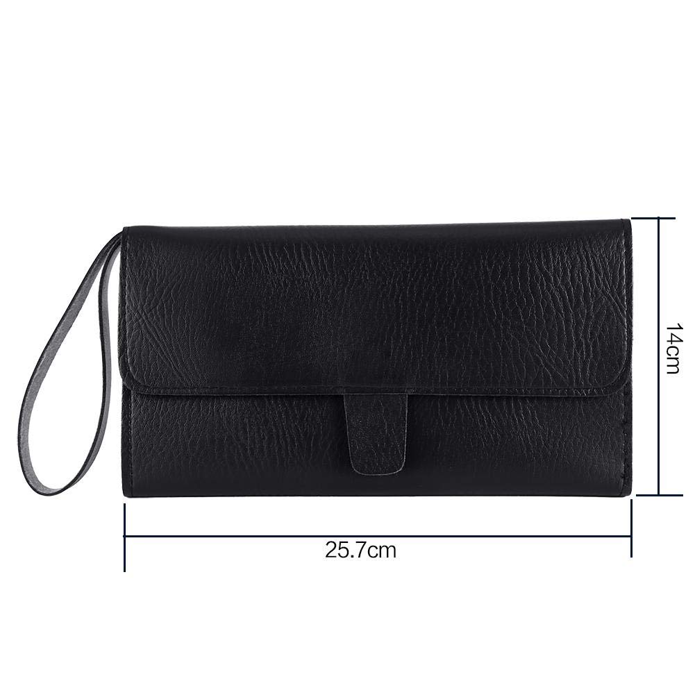 Jadeshay Borsa per Forbici,Borsello per Forbici da Barbiere Portatile Borsa per Attrezzi da Barbiere Strumento Borsa Accessori Professionale con Cerniera