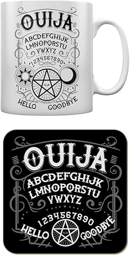 Miniatura 2 de Grindstore Ouija Spirit Board - Juego de taza y posavasos