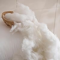 Vista 5 de JUSPURBET Almohada suave de 16 x 16 pulgadas para sofá y dormitorio, cojín cuadrado con funda 100% algodón, forma de almohada de cojín decorativo