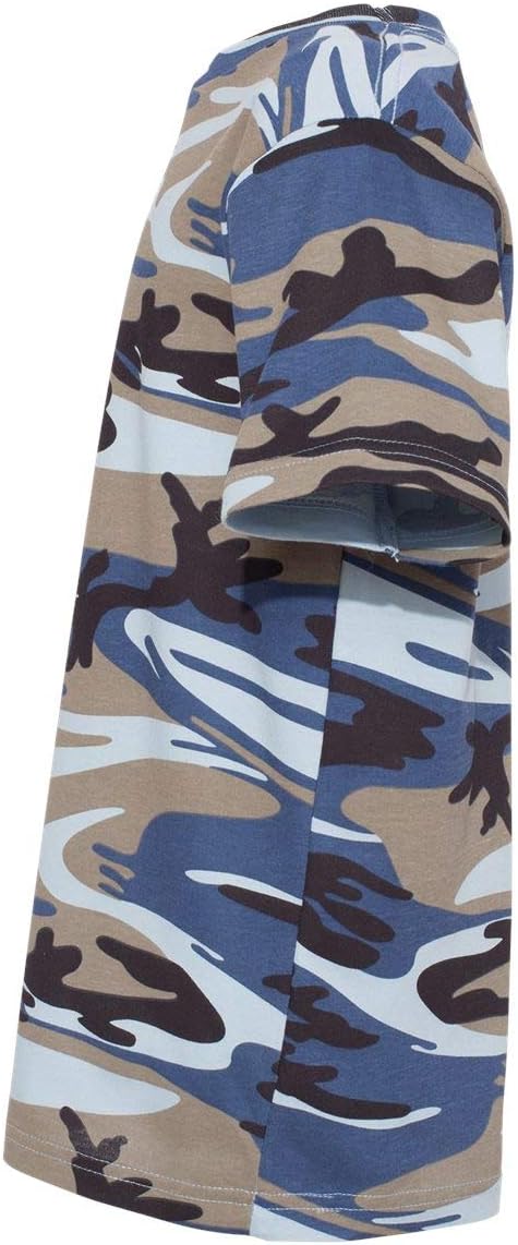 Code Five Youth Camouflage T-Shirt M Green Woodland - Image 3