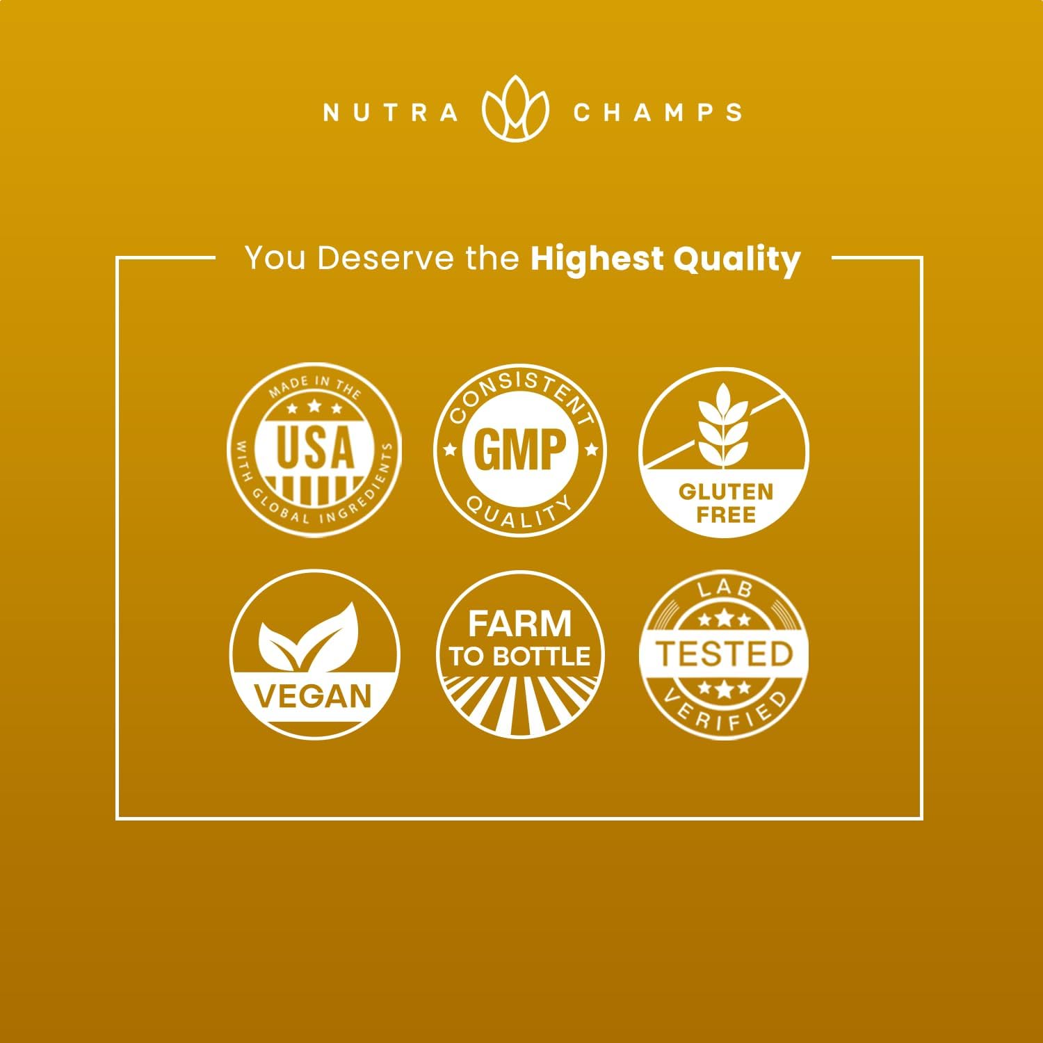 NutraChamps Korean Red Panax Ginseng Capsules | Extra Strength Ginsenosides for Energy, Focus, Performance, Vitality & Immune Support | Korean Red Ginseng Root Extract (90, Premium Gold) - Image 6