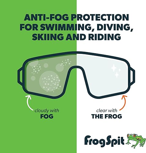 Miniatura 6 de Frog Spit Concentrado antivaho  Botella de 2 onzas de solución antivaho  Anti niebla para gafas, gafas, máscaras faciales, protectores faciales para