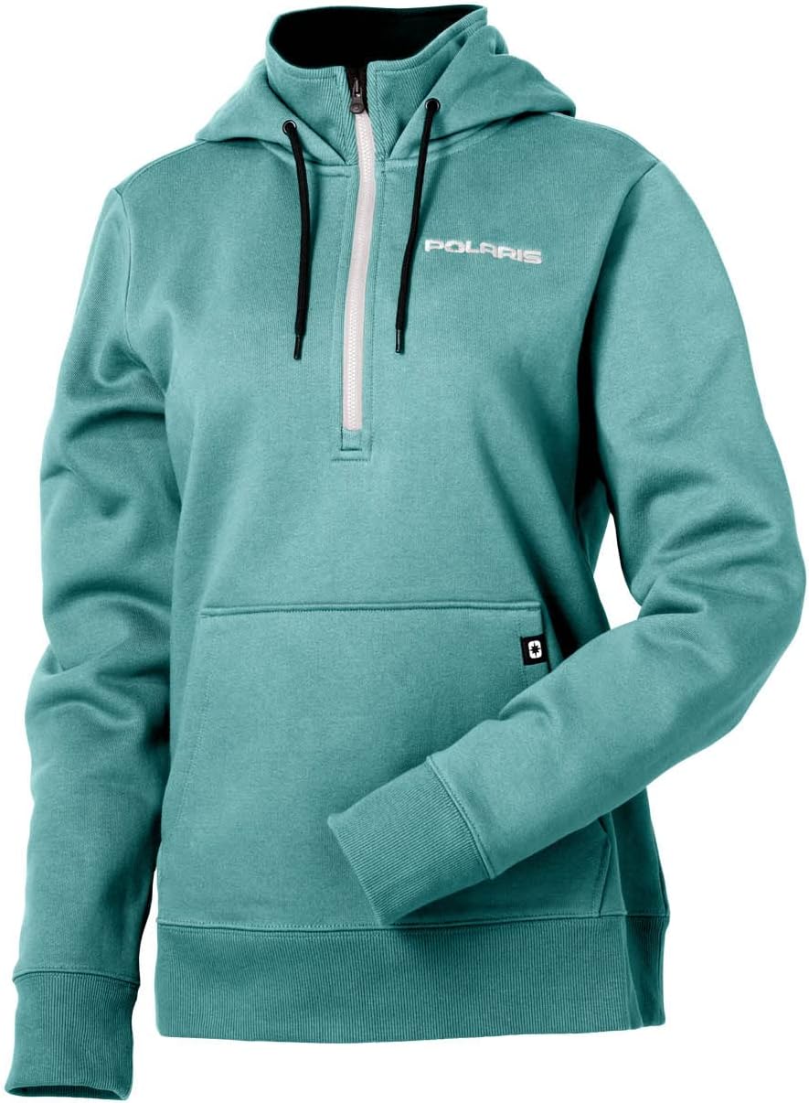 Polaris ATV Women's Journey Hoodie L Teal Clothing