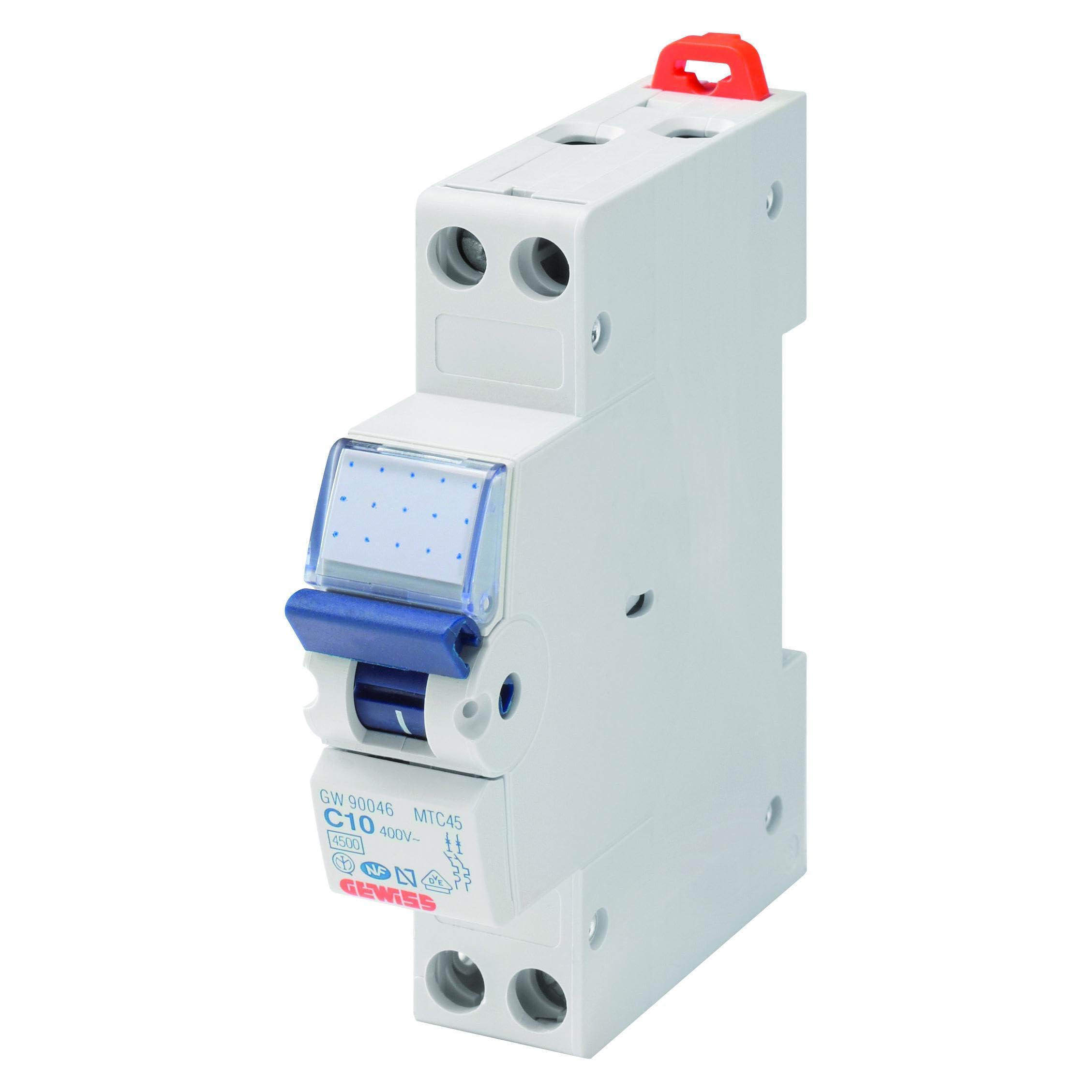 GEWISS INTERRUTTORE AUTOMATICO MAGNETOTERMICO 2P 6A GW90045