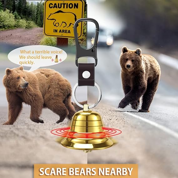 NedFoss Bear Bell for Hiking