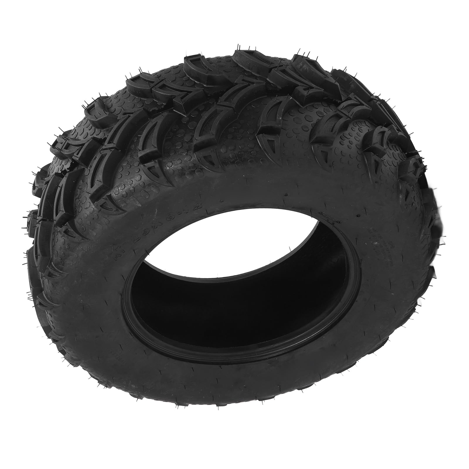 25x8-12 ATV UTV Pneumatico per ruote 6 strati Trazione migliorata Riduce l'impatto Vuoto Tubeless Pneumatico per tutti i terreni per Go Kart Cart Tosaerba