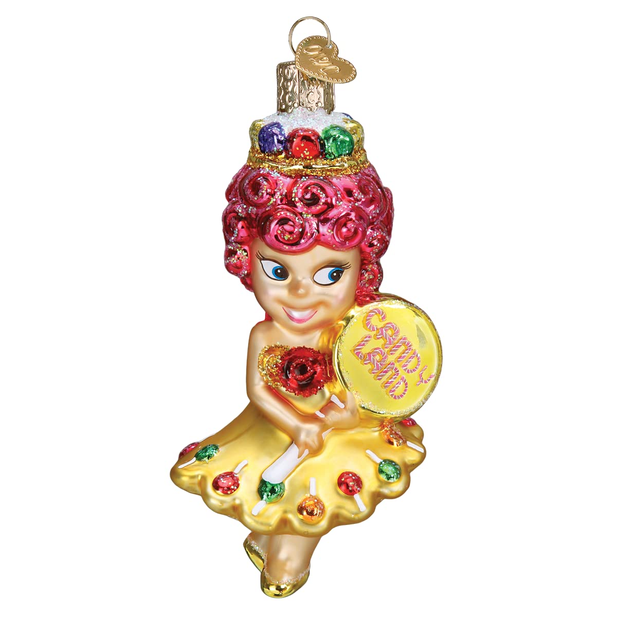 Amazon.com: Old World Christmas Princess Lolly Glass Blown