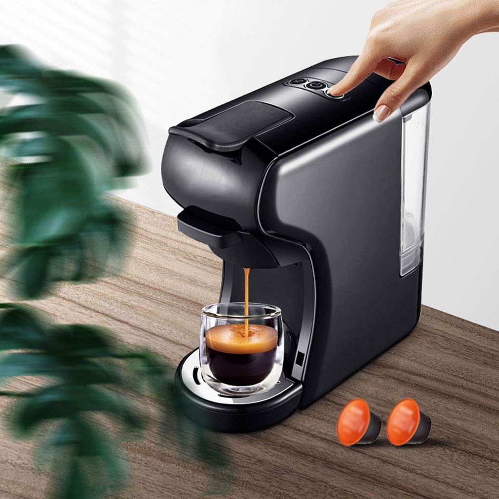 Ekspres do kawy espresso, ekspres do kawy na kapsułki, ekspres do kawy na kapsułki, proszek do espresso, wiele kapsułek