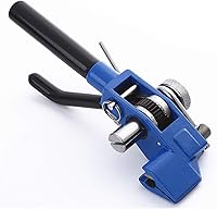 Vista 3 de Herramientas de bandas para tensor de flejado Herramienta tensor de acero inoxidable Bridas de cables Corte de tensión Fijación Guiada a mano