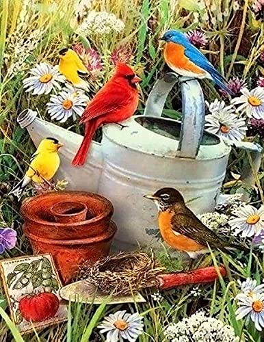 Figured'Art Broderie Diamant - Oiseaux dans le Jardin Cover