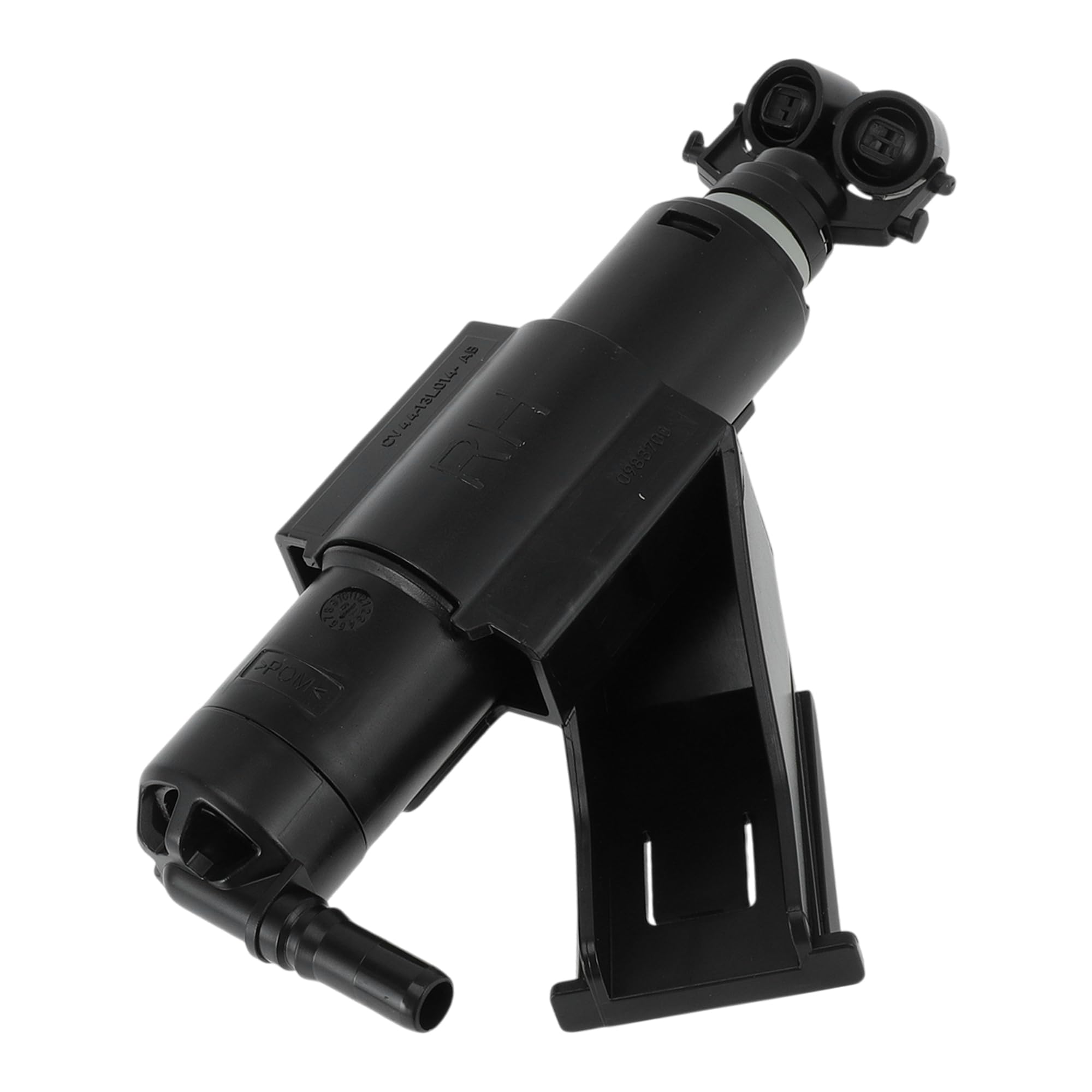 X AUTOHAUX Buse de lave-phare avant côté passager pour Ford Kuga MK2 2012-2015 No.CV4413L014AB Plastique noir 1 pièce