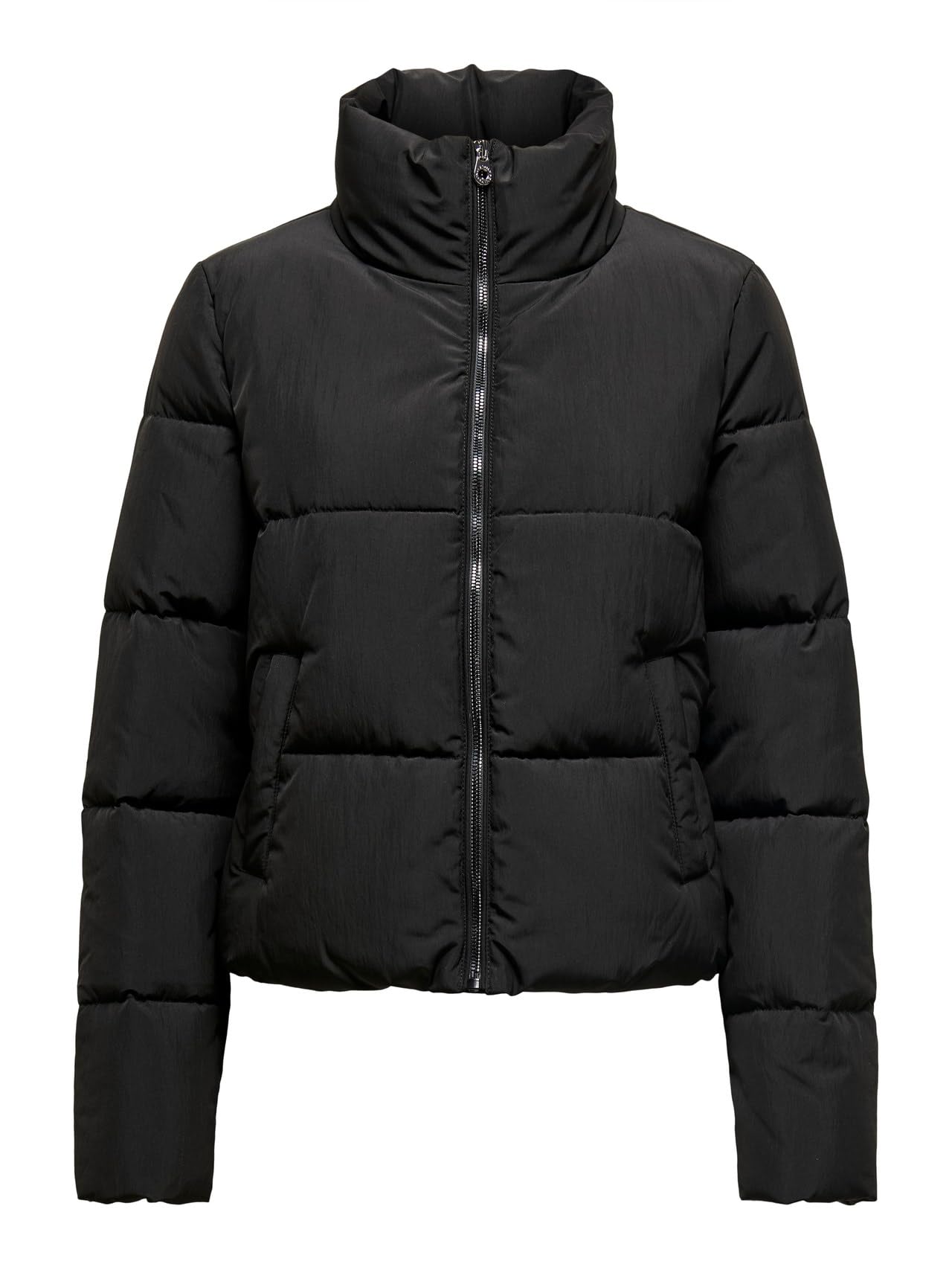 ONLY Womens Onldolly Short Puffer Otw Noos Jacket, Black, XS UK