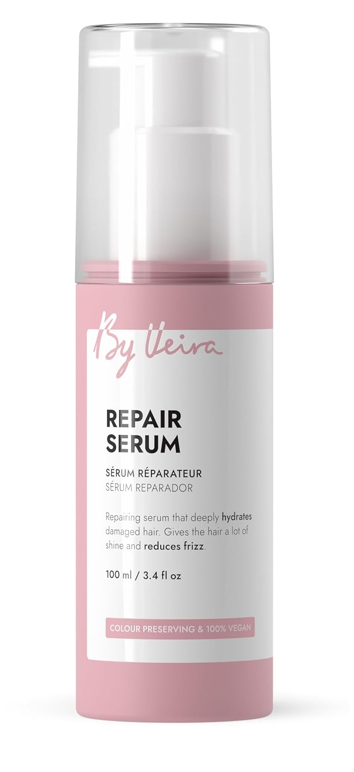 Repair Serum 3.4 Fl Oz, For Damaged Hair, Wheat protein/Sunflower Extract Gently Repairs Hair, Colour preserving & 100% vegan