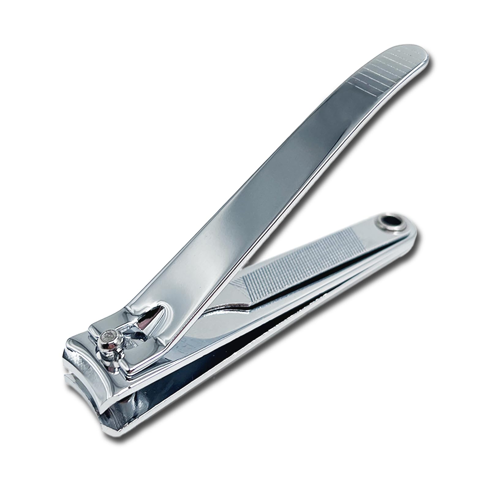 Nail Clipper Nail Care Tools Premium Fingernail and Toenail Clipper Cutters with Nail File Silver Pack of 1