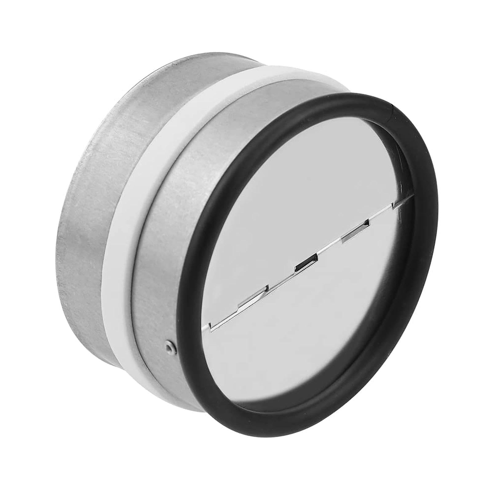 100 mm Valvola anti-ritorno e guarnizione in gomma per tubi di ventilazione interni per condotti di ventilazione e scarico dell'aria