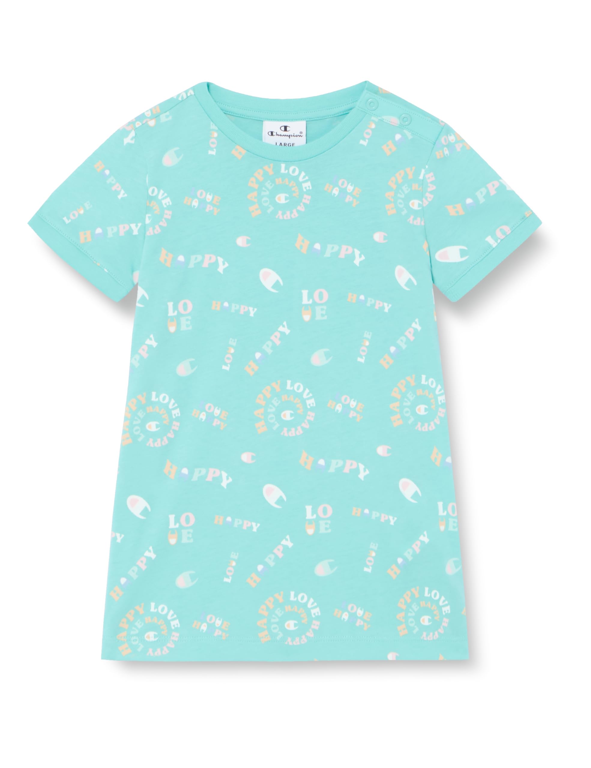 Champion Legacy Icons TD-Allover Graphics S/S Vestido Informal para Bebés